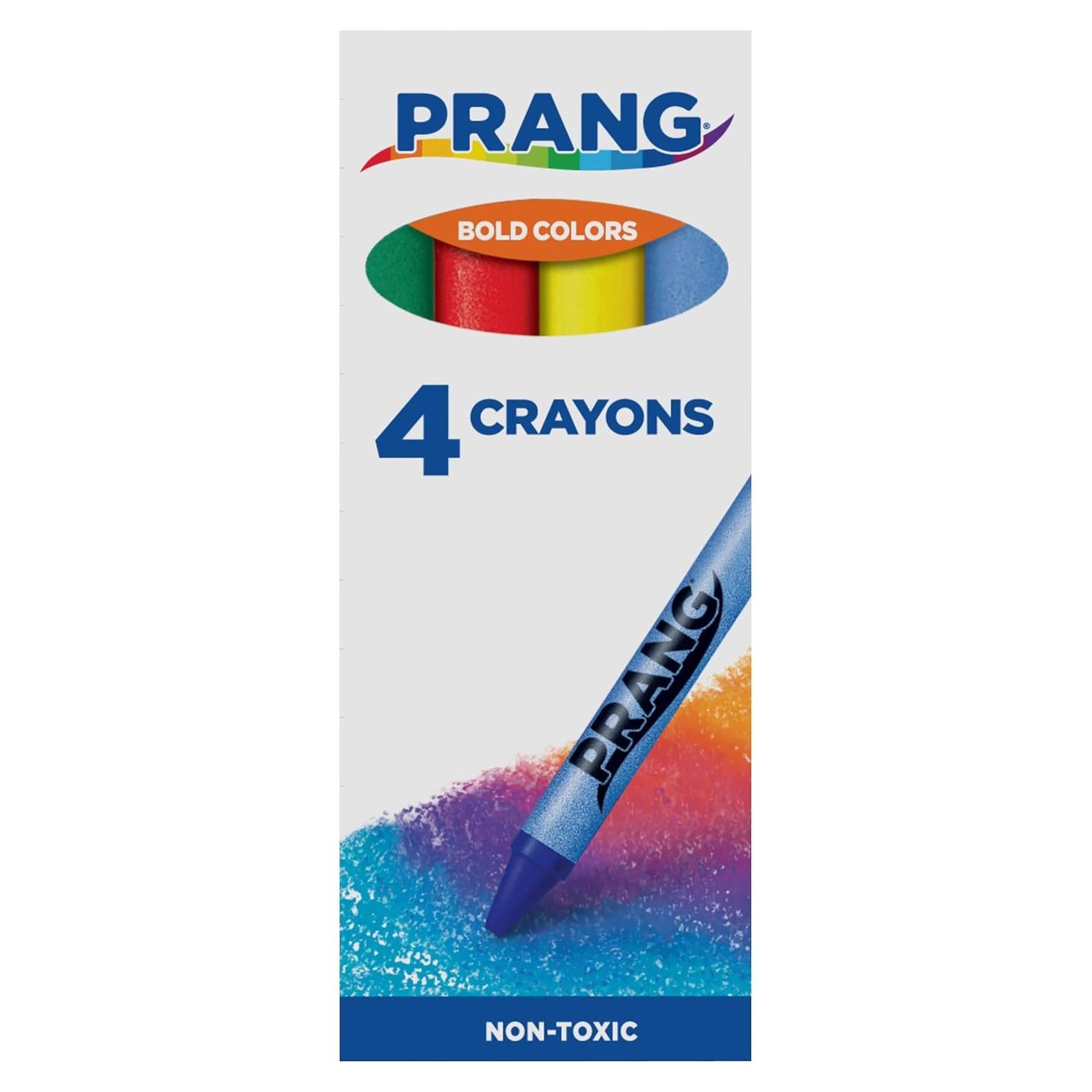 Crayones Prang Multicolor 4 Piezas No Tóxicos