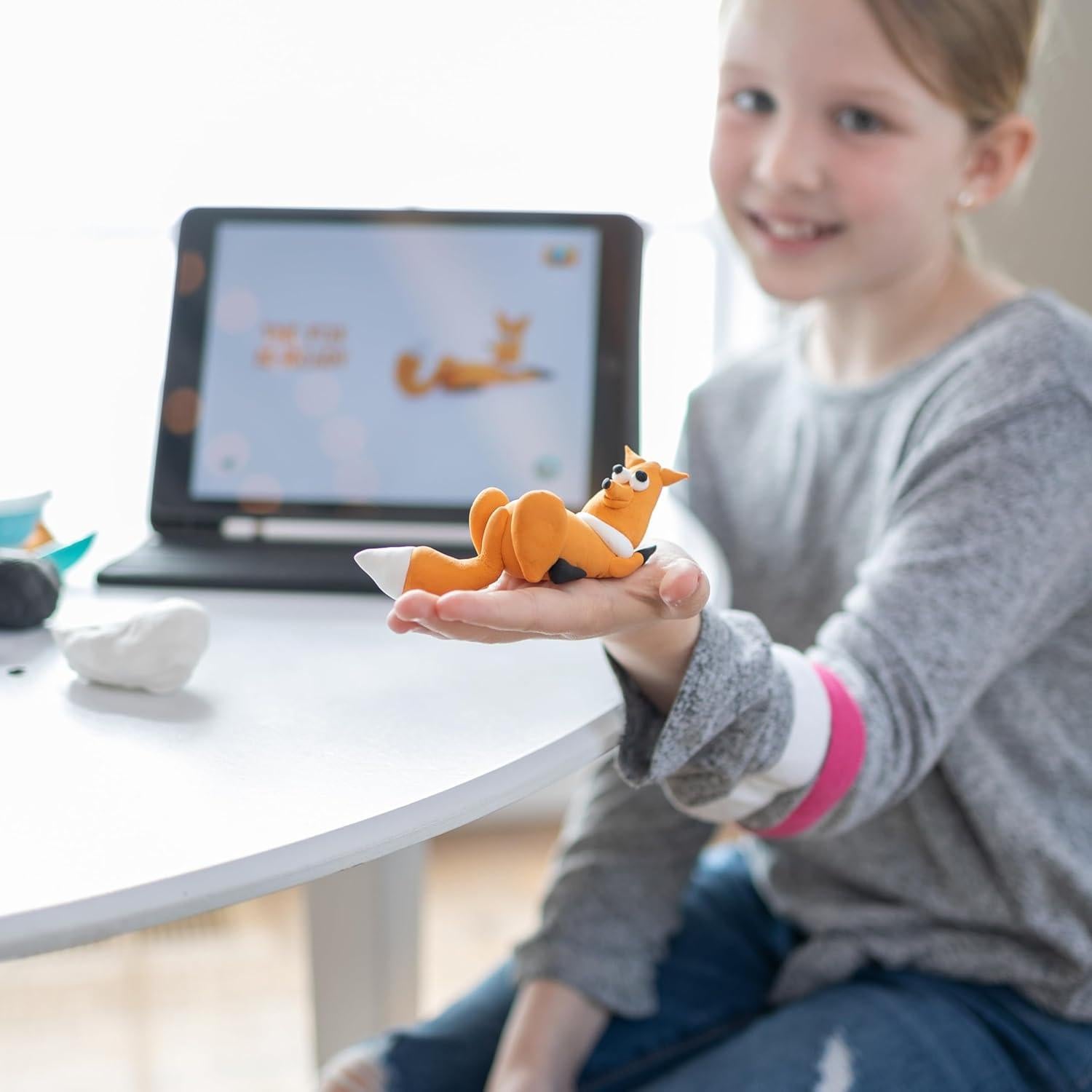 Kit de Arcilla Fat Brain Toys Hey Clay Animales del Bosque