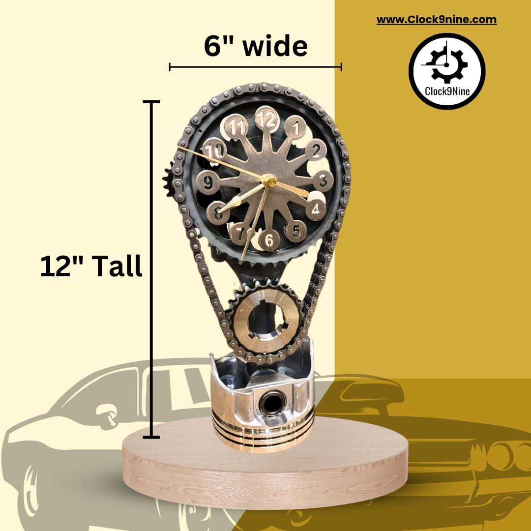 Reloj de Cadena Chevy Small Block 350 Clock9Nine 30.48 cm
