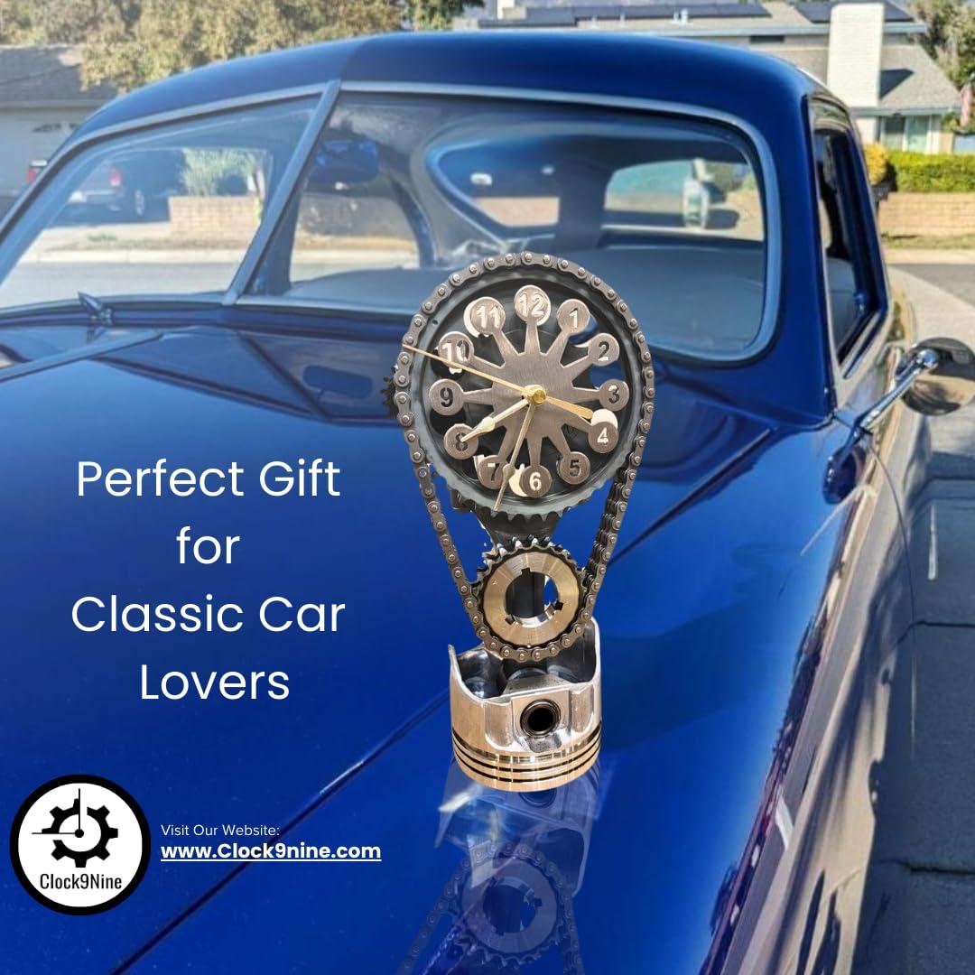 Reloj de Cadena Chevy Small Block 350 Clock9Nine 30.48 cm