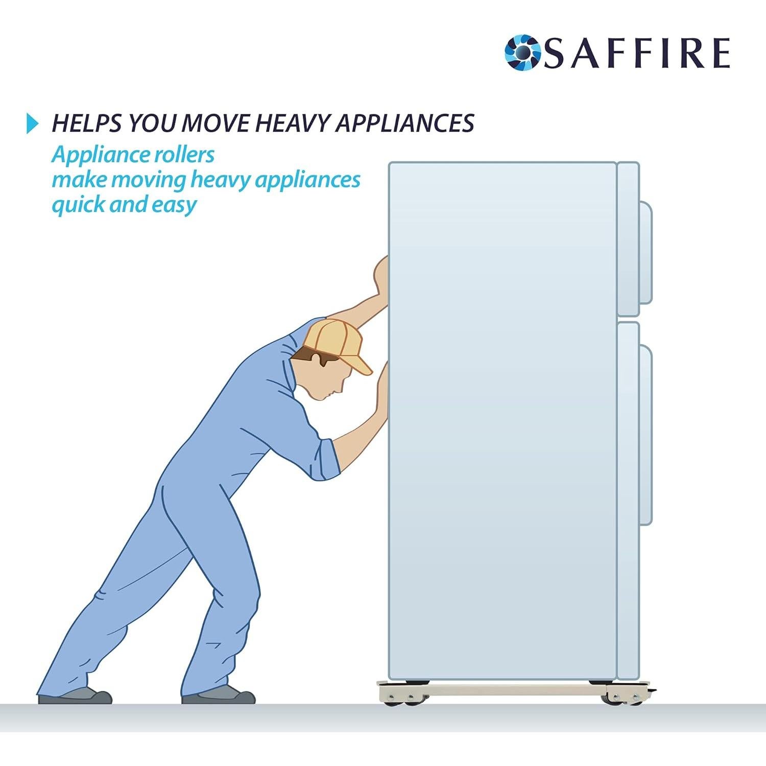 Rodillos Ajustables Saffire para Electrodomésticos 40-70 cm