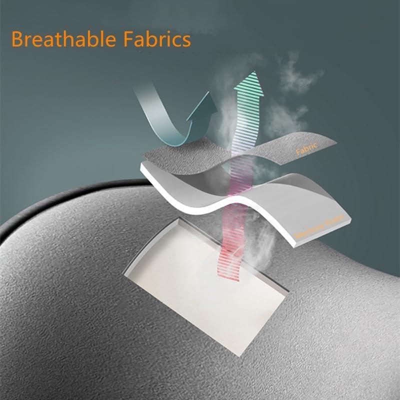 Kit Almohadas Soporte Lumbar y Cuello Sothuba Gris