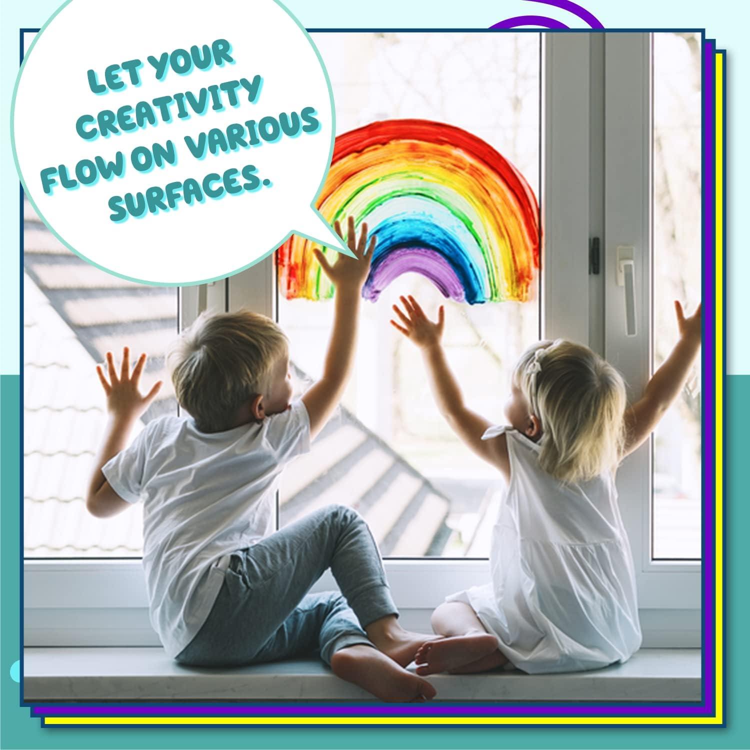 Marcadores de Tiza Chalkola 10 Piezas Punta 6mm Multicolor