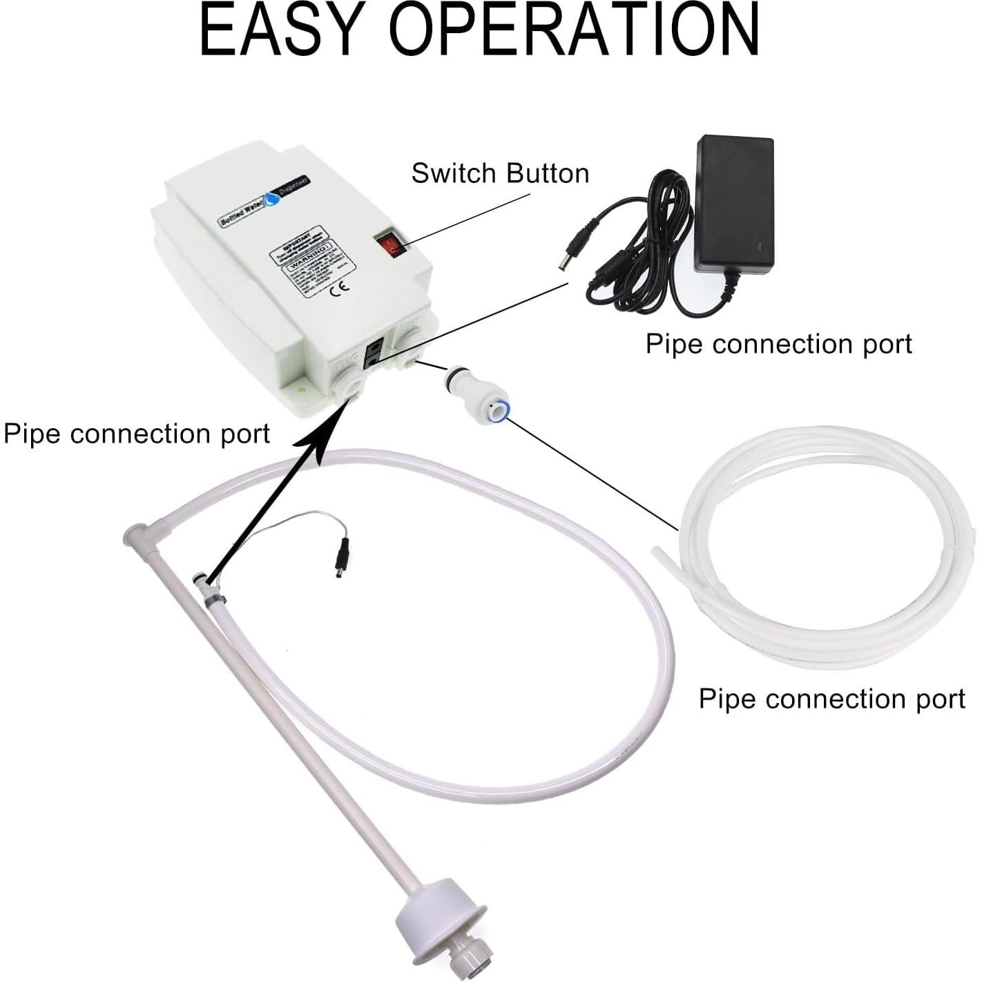 Dispensador de Agua Eléctrico 5 Gal Verbessierte 350W