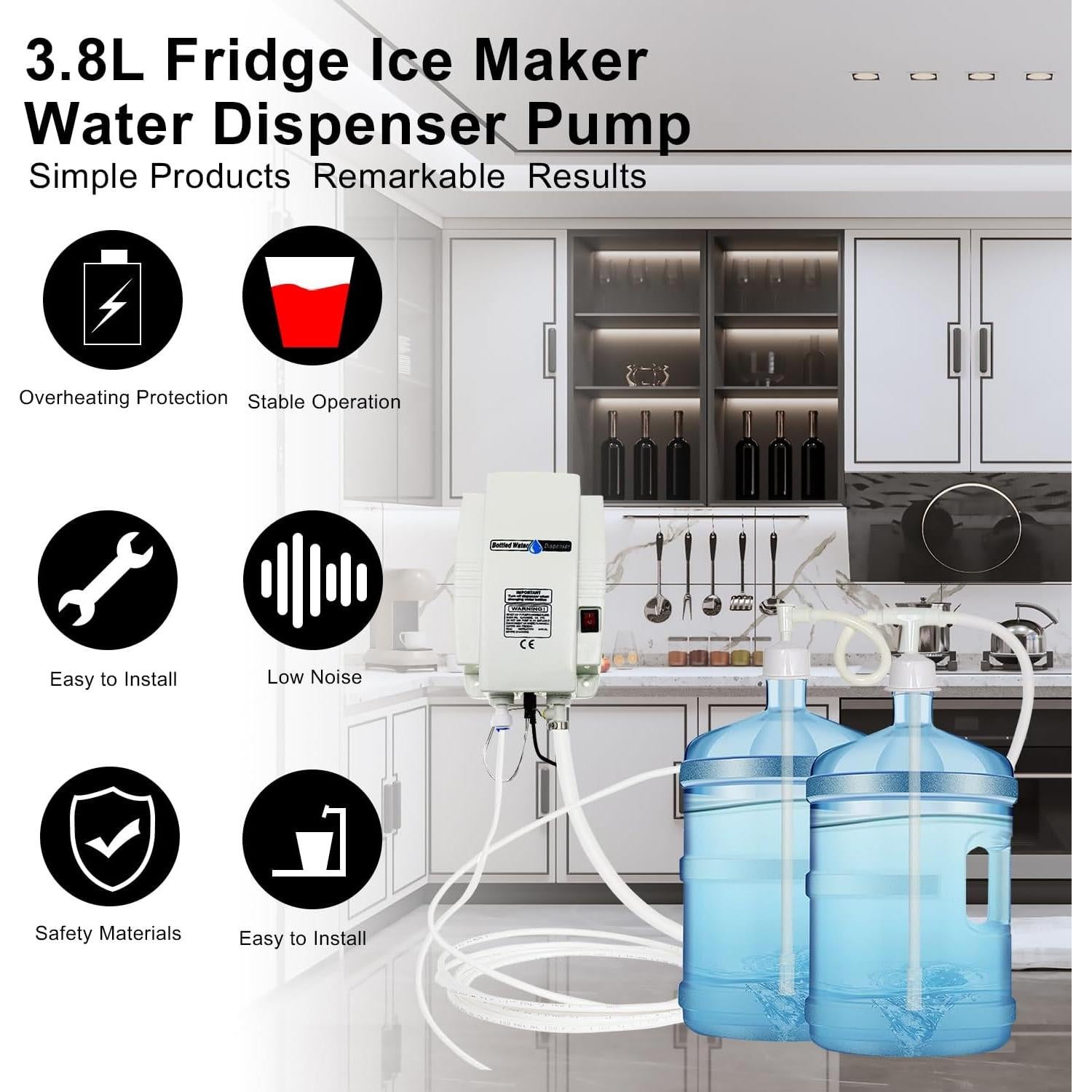 Dispensador de Agua Eléctrico 5 Gal Verbessierte 350W