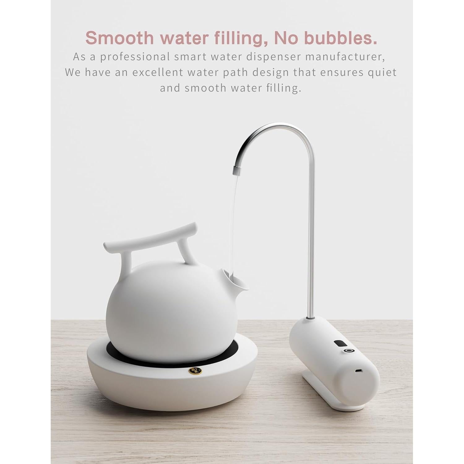 Dispensador de Agua Eléctrico TMASTER 5 Galones USB Tipo-C