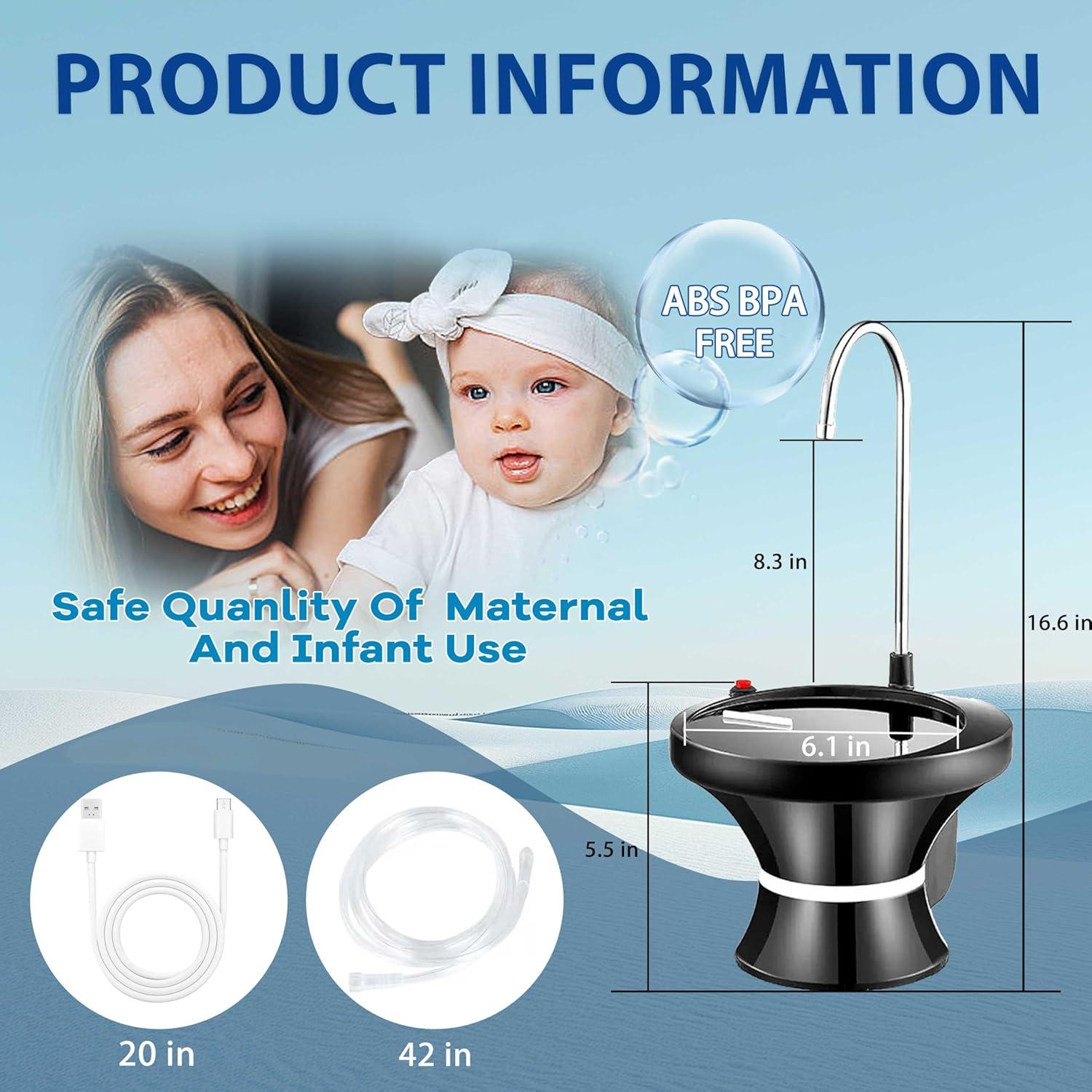 Dispensador Automático de Agua Dommsinon 5 Galones USB