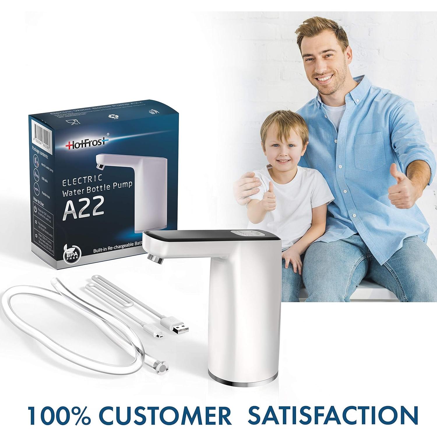 Bomba de Agua Eléctrica HotFrost A22 para Jarra 5 Galones