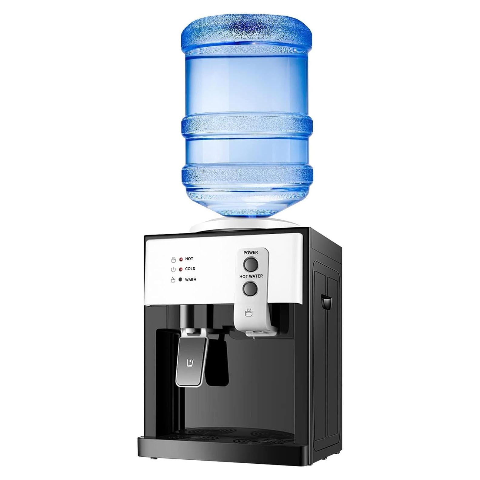 Dispensador de Agua Caliente y Fría Bazargame 18.9L Carga Superior