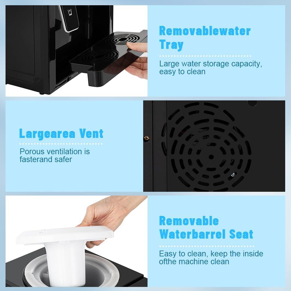 Dispensador de Agua Caliente y Fría Bazargame 18.9L Carga Superior