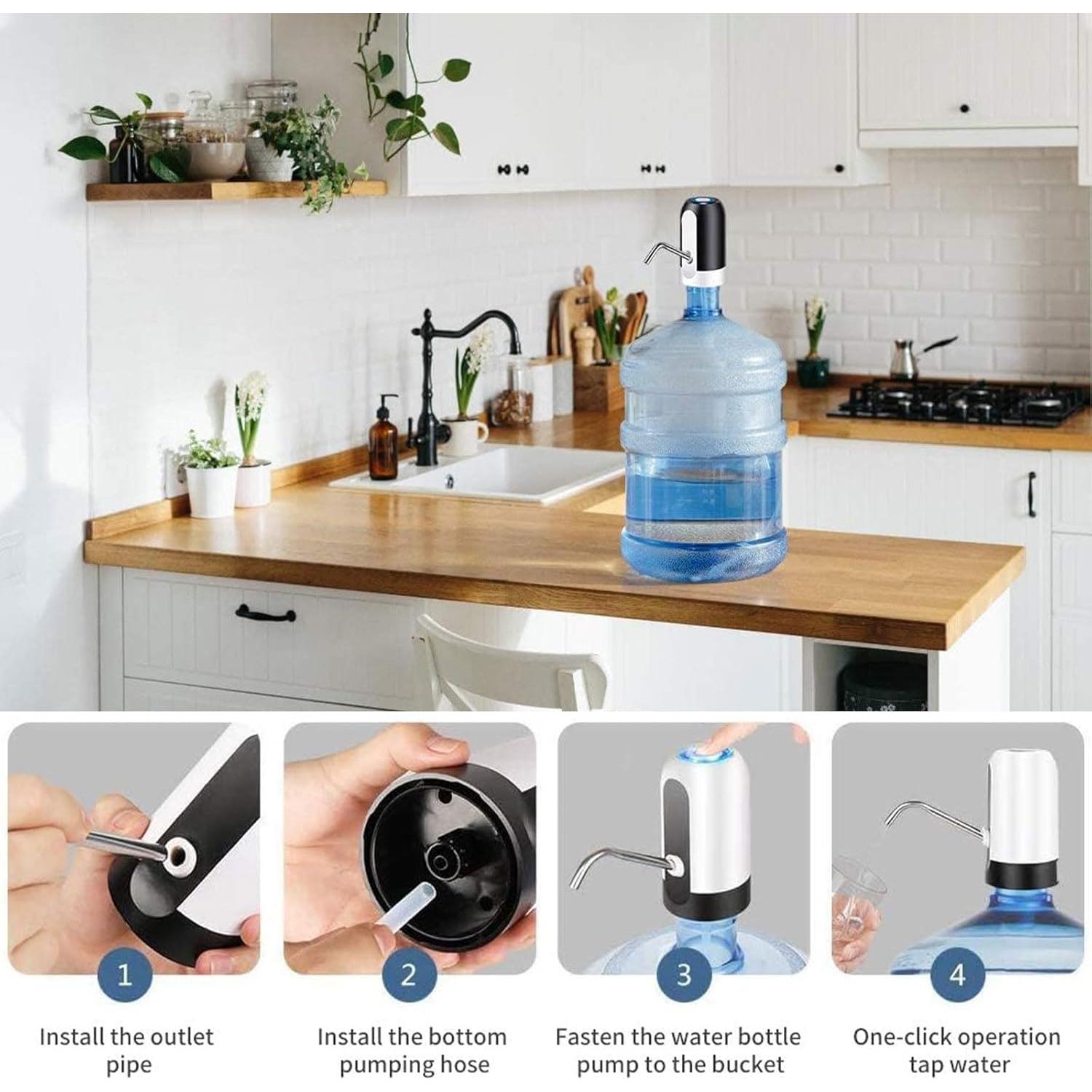 Dispensador de Agua Eléctrico Wodgreat 5 Galones USB Portátil