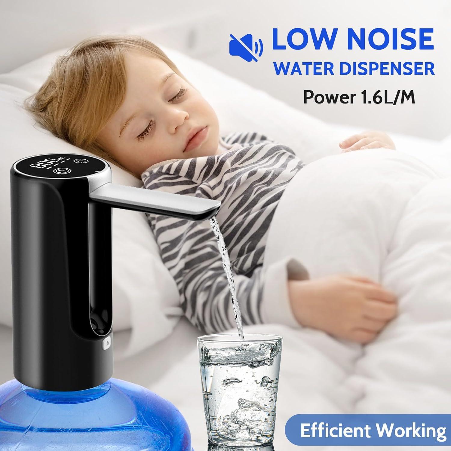 Dispensador de Agua Eléctrico Yolleach 5 Galones Plegable