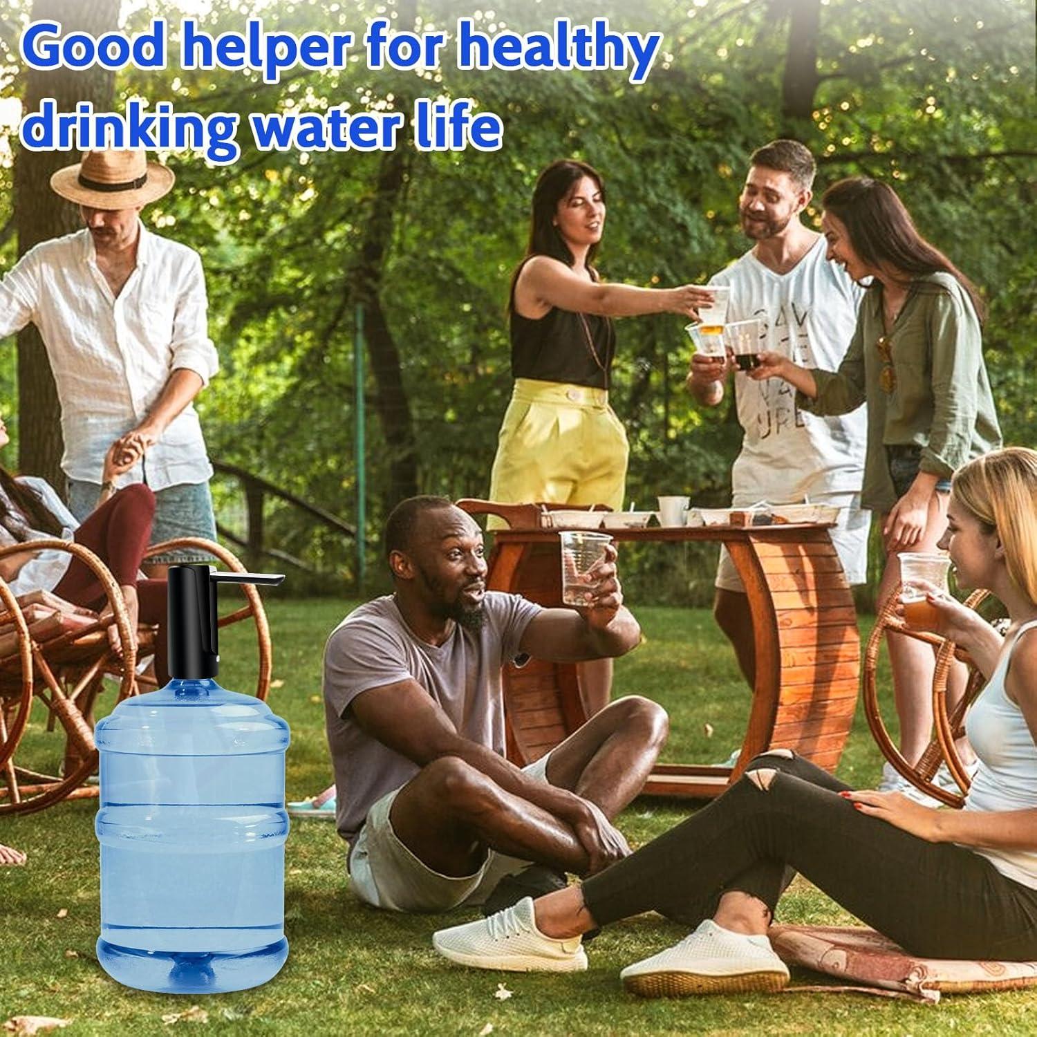 Dispensador de Agua Eléctrico Yolleach 5 Galones Plegable