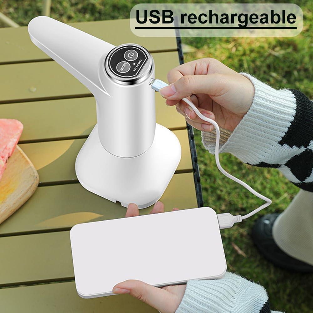 Dispensador de Agua Eléctrico Ipalmay 2 en 1 600ml Negro