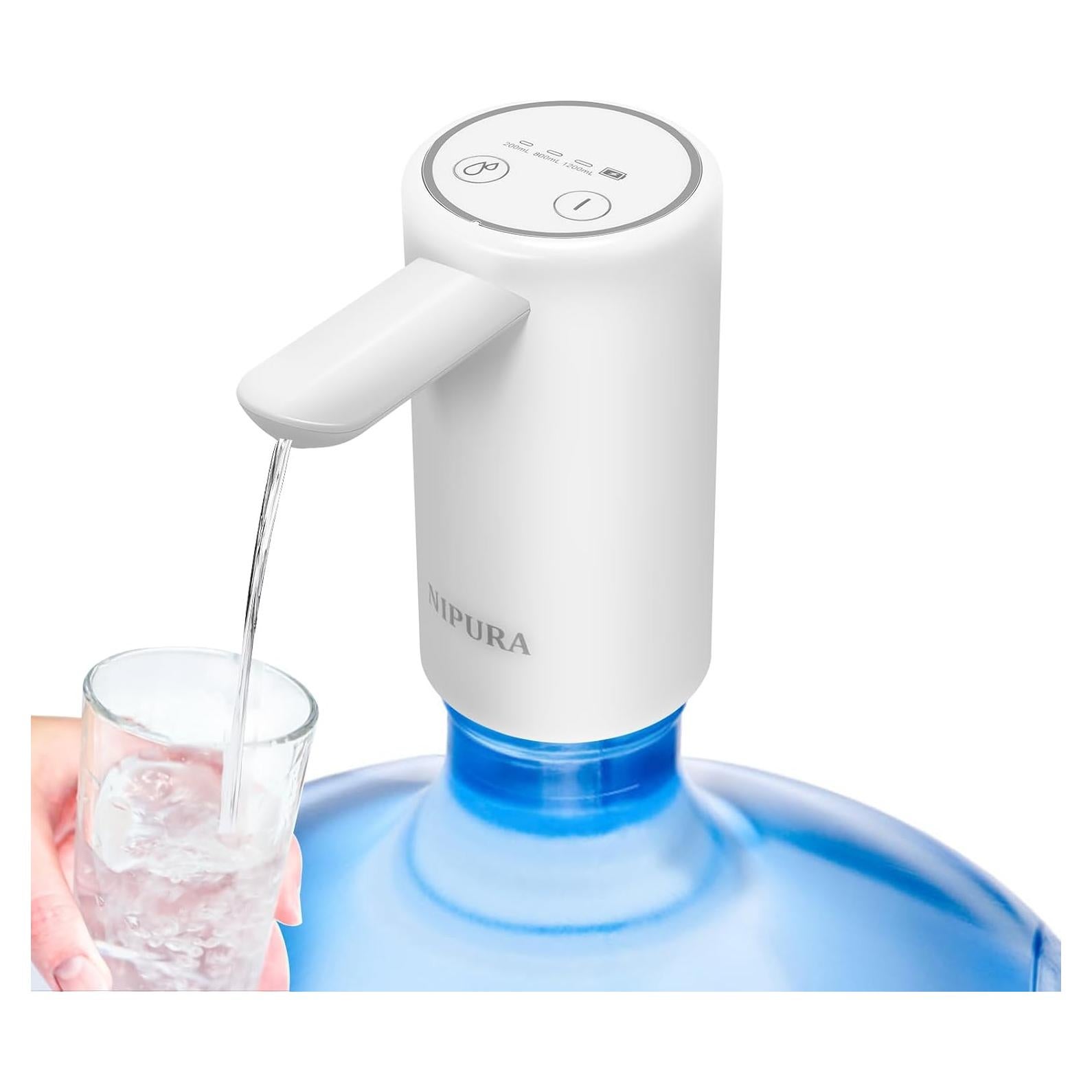 Bomba de Agua Eléctrica NIPURA 5 Galones USB Portátil