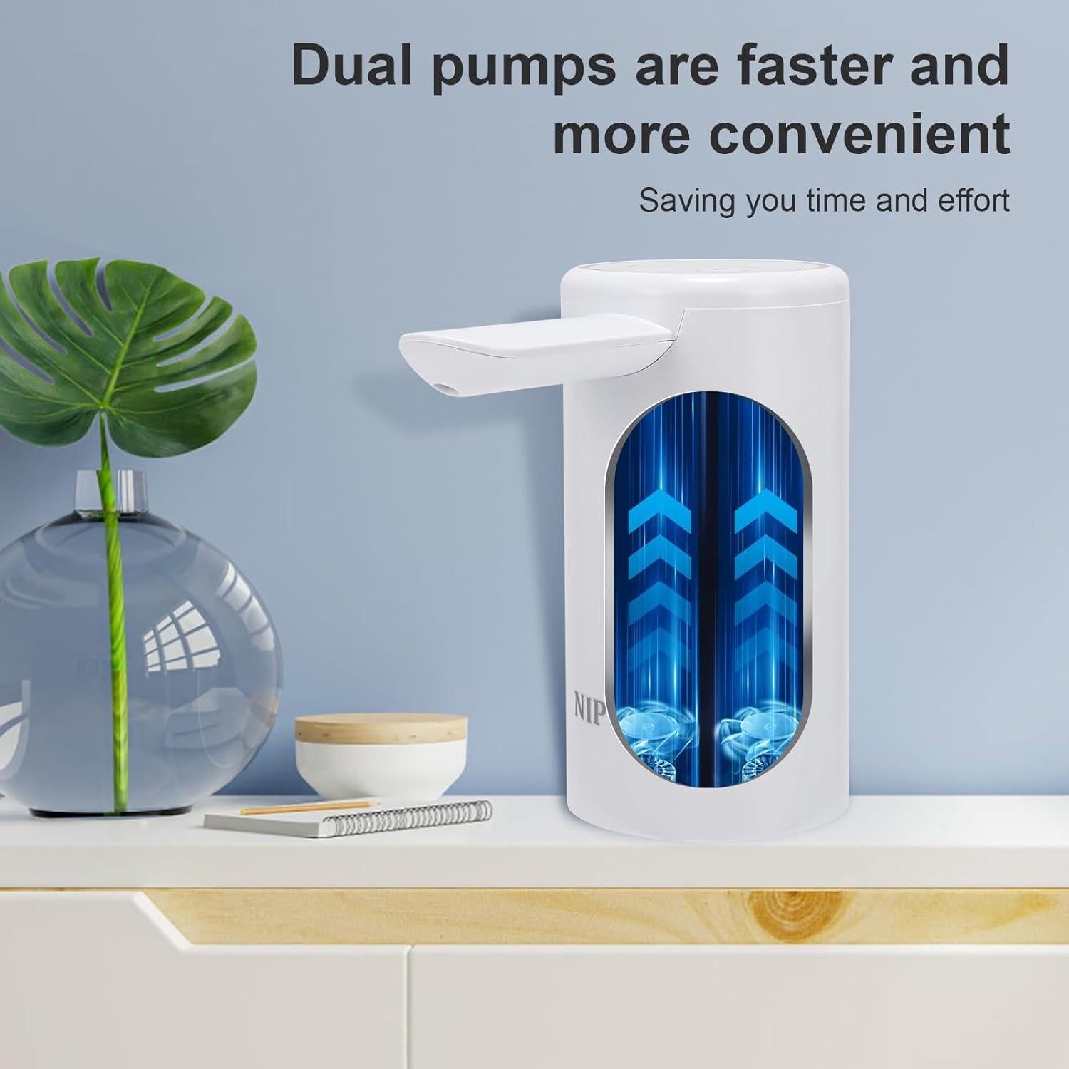 Bomba de Agua Eléctrica NIPURA 5 Galones USB Portátil