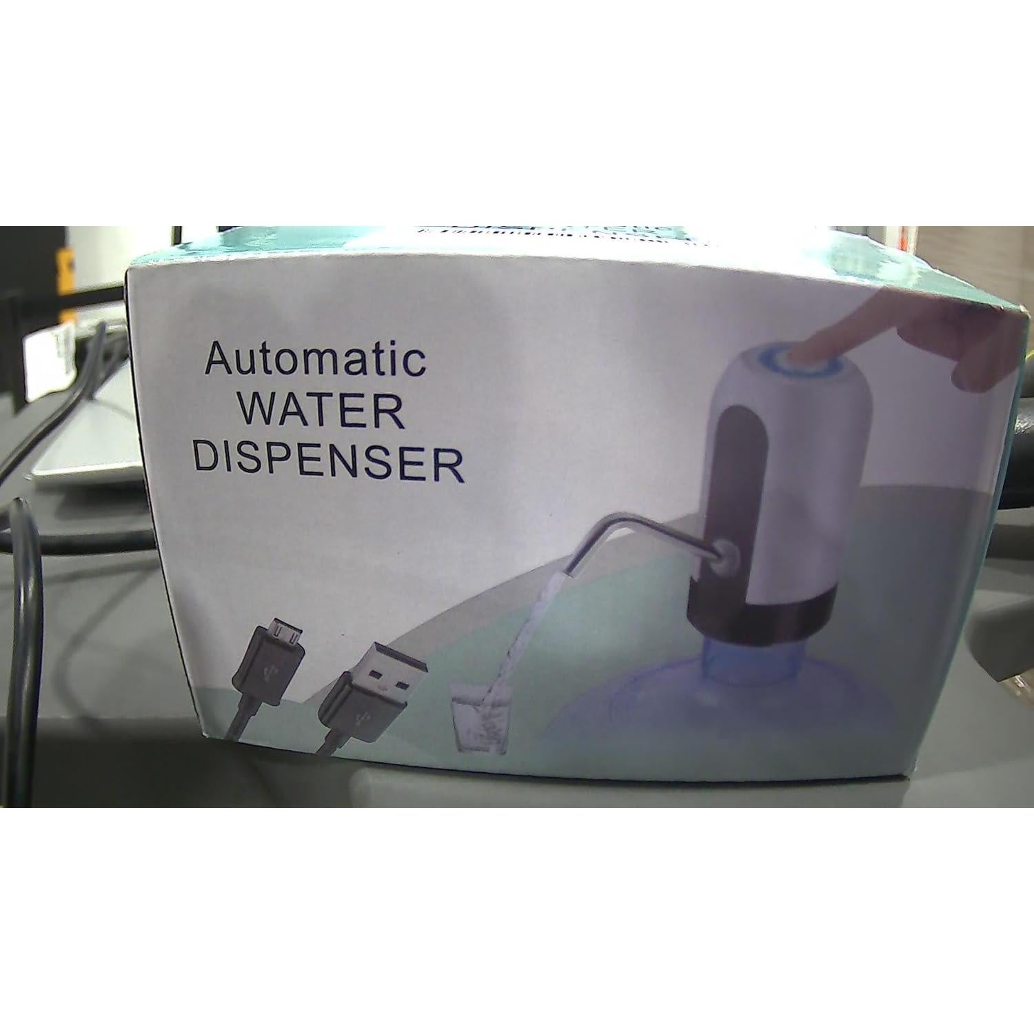 Dispensador de Agua Eléctrico Genérico 5 Galones Blanco