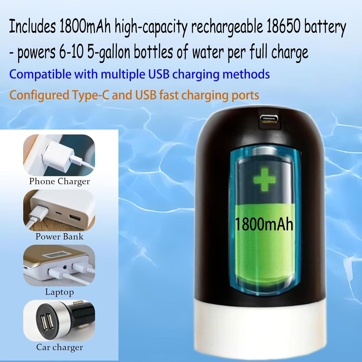 Dispensador de Agua Eléctrico CoolWAY 2-5 Galones con Filtro