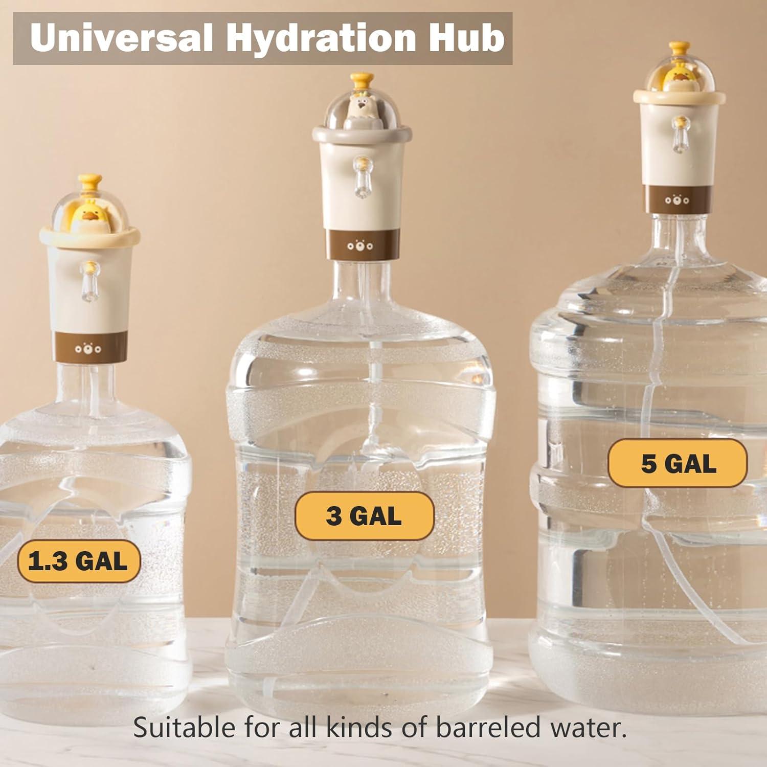 Dispensador de Agua Eléctrico Preppers Peak 5 Galones Gris