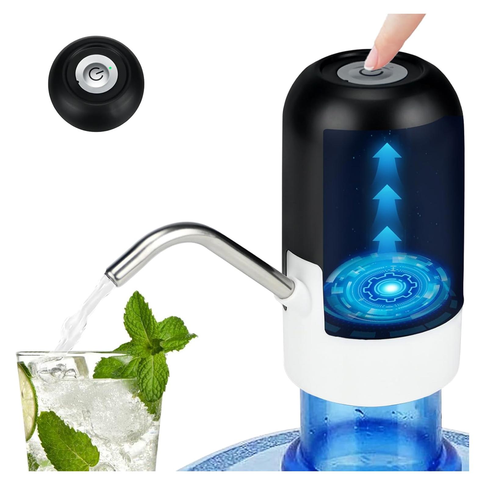 Bomba de Agua Eléctrica Recargable NUOGAO 19 Litros Negra