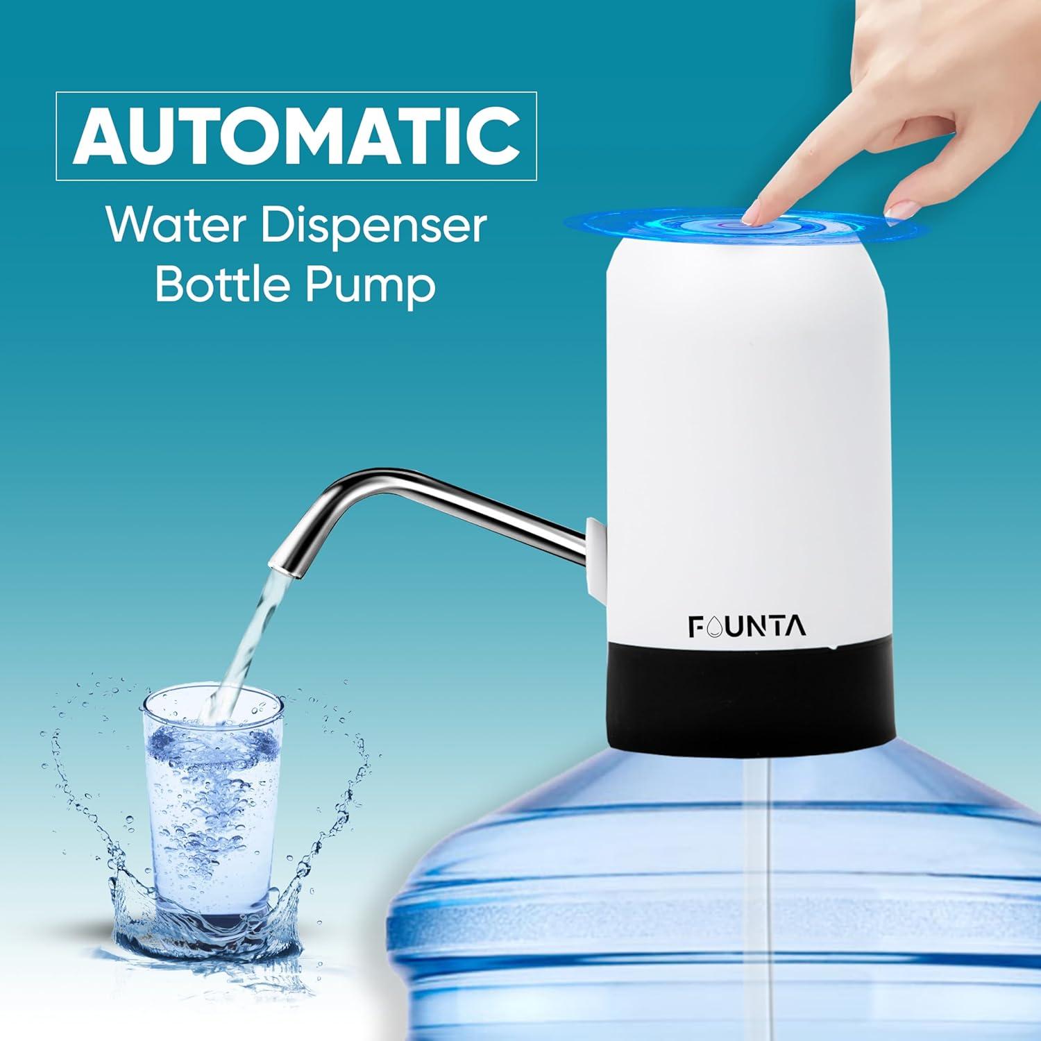 Dispensador de Agua Eléctrico Founta Life 5 Galones BPA Libre