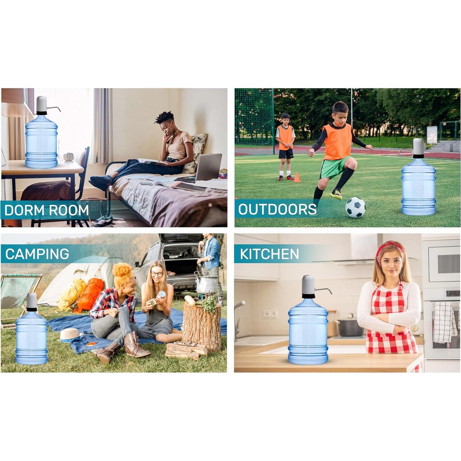 Dispensador de Agua Eléctrico Founta Life 5 Galones BPA Libre