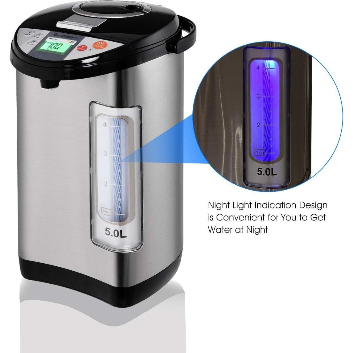 Calentador de Agua Eléctrico KOTEK 5L Acero Inoxidable