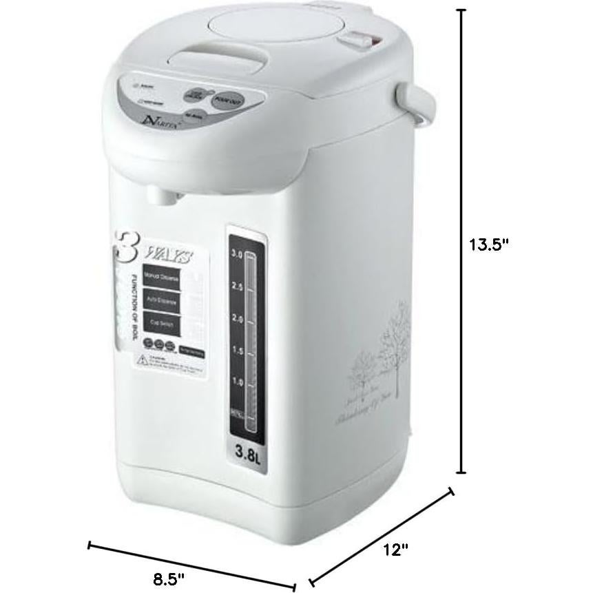 Dispensador de Agua Eléctrico Narita NP-3888 3.8L Blanco