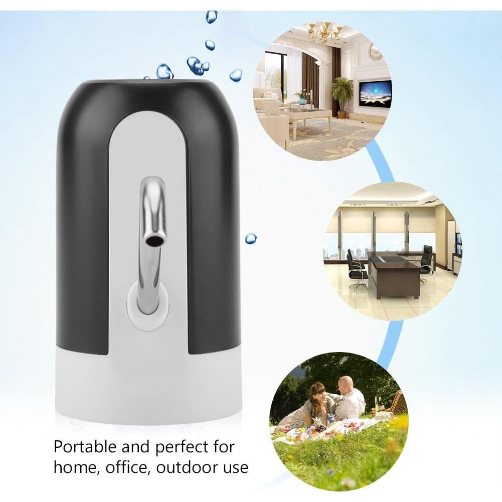 Bomba de Agua Potable Eléctrica EBTOOLS 4W USB Negro