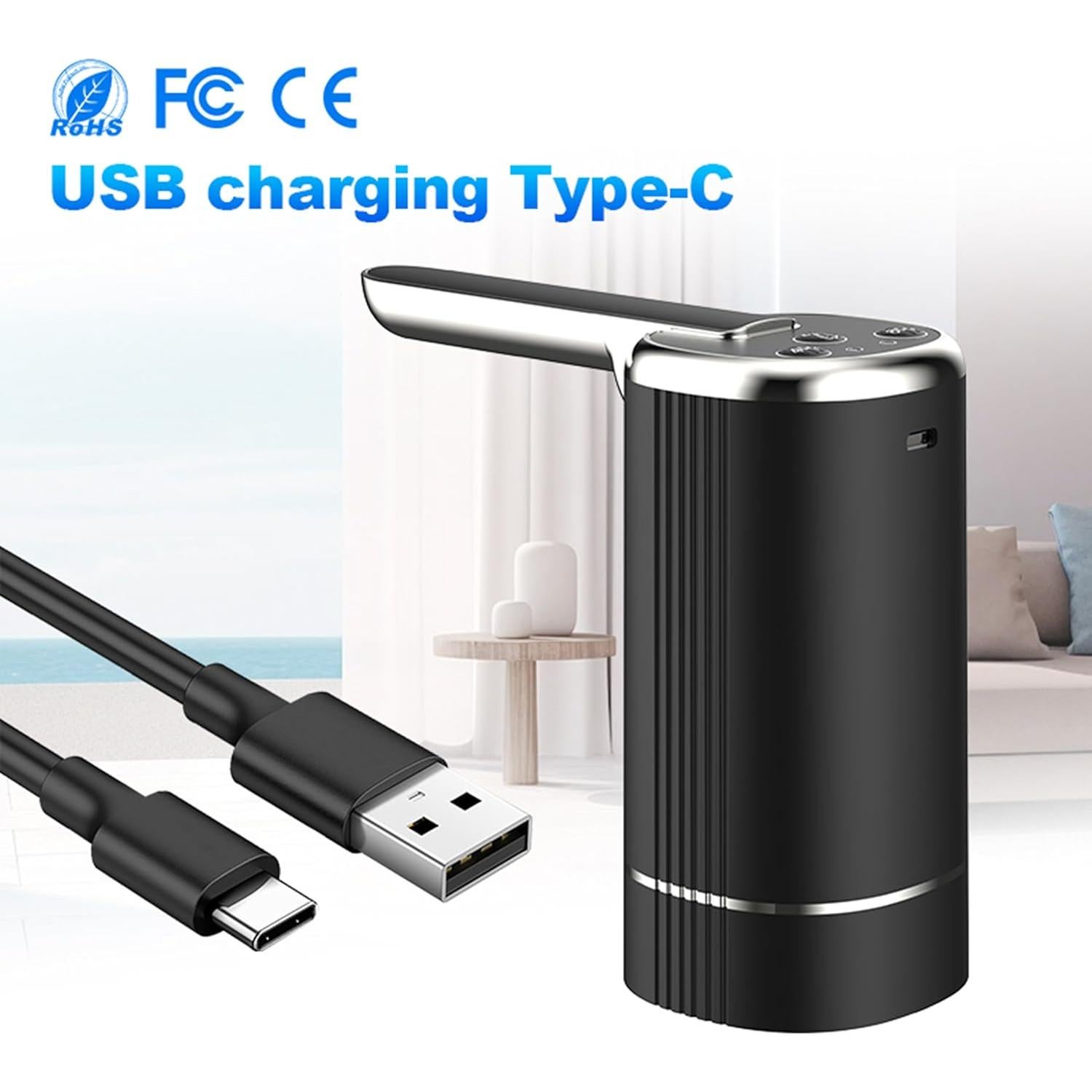 Dispensador de Agua Plegable BSJYMJIAJU 5 Galones Automático