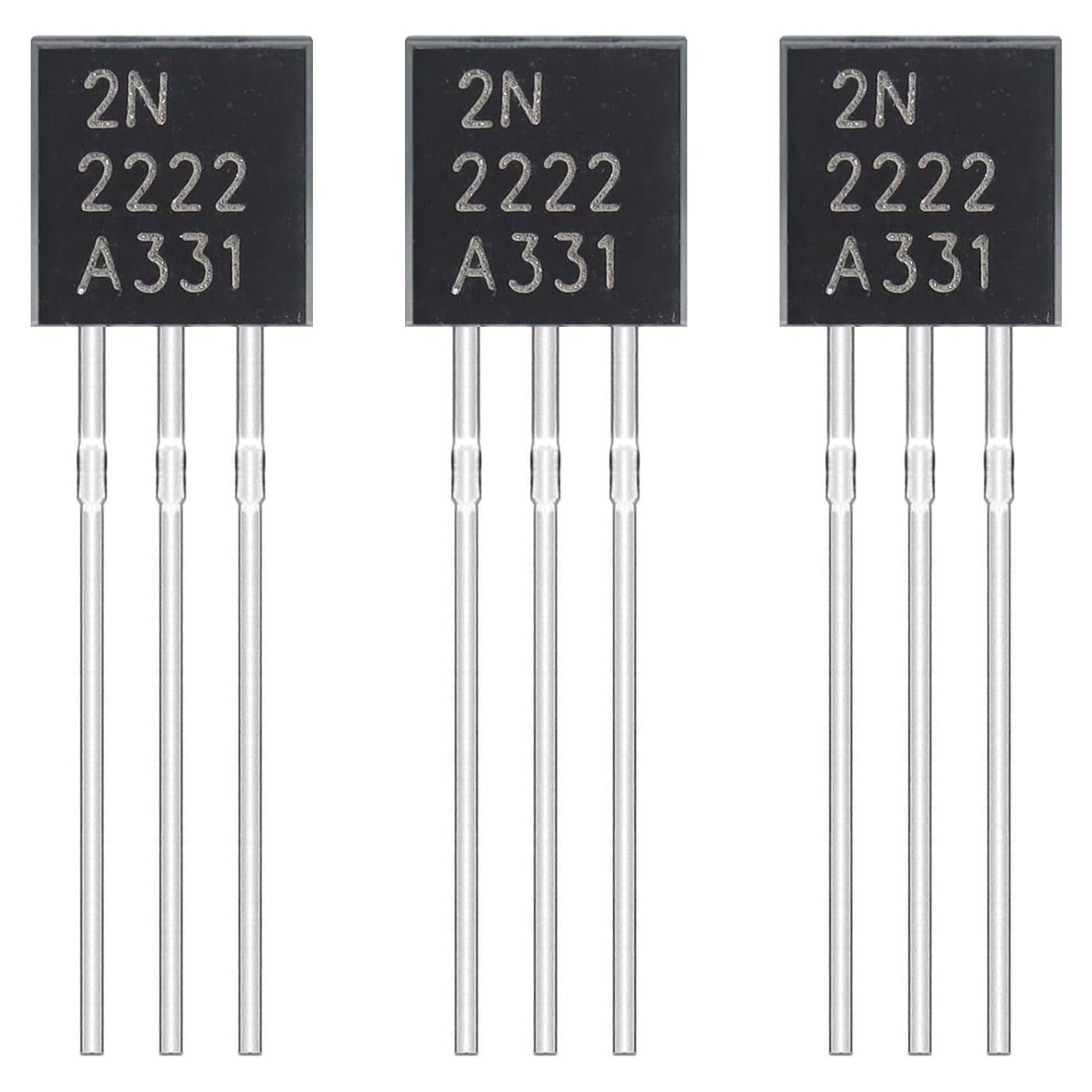 Transistores Amplificadores NPN ALLECIN 2N2222 TO-92 200 Piezas