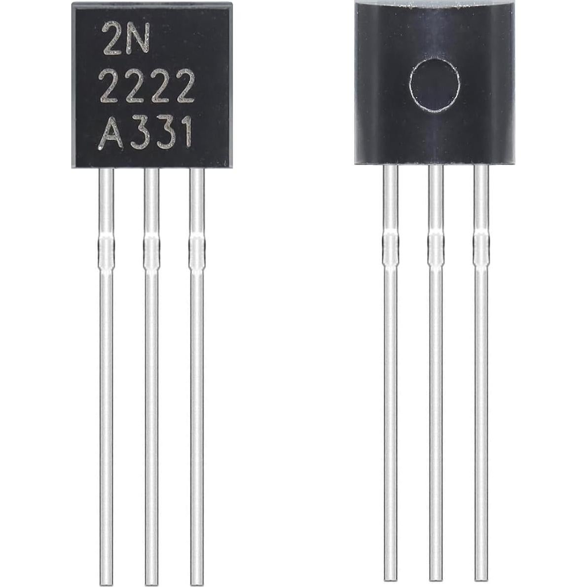 Transistores Amplificadores NPN ALLECIN 2N2222 TO-92 200 Piezas