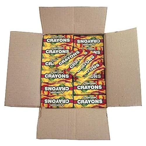 96 Crayones Individuales JJT para Manualidades y Escuela