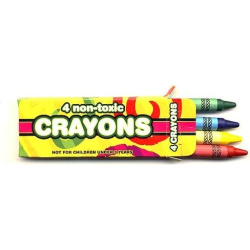 96 Crayones Individuales JJT para Manualidades y Escuela