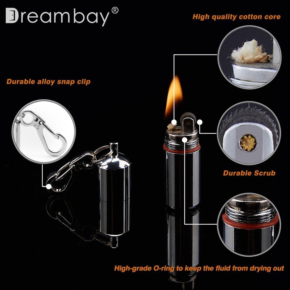 Paquete de 2 Encendedores Mini Impermeables Dreambay EDC
