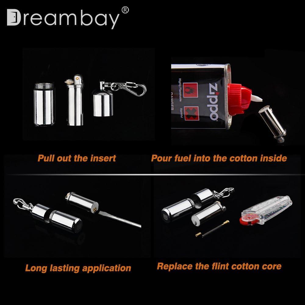 Paquete de 2 Encendedores Mini Impermeables Dreambay EDC