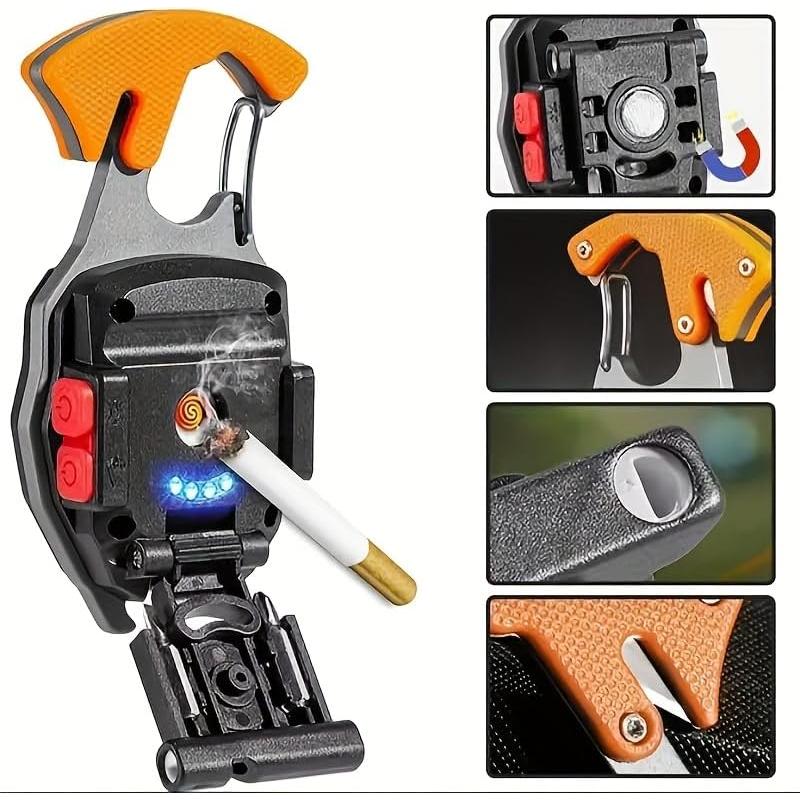 Encendedor Multifuncional Mright W5138M-4 USB Recargable