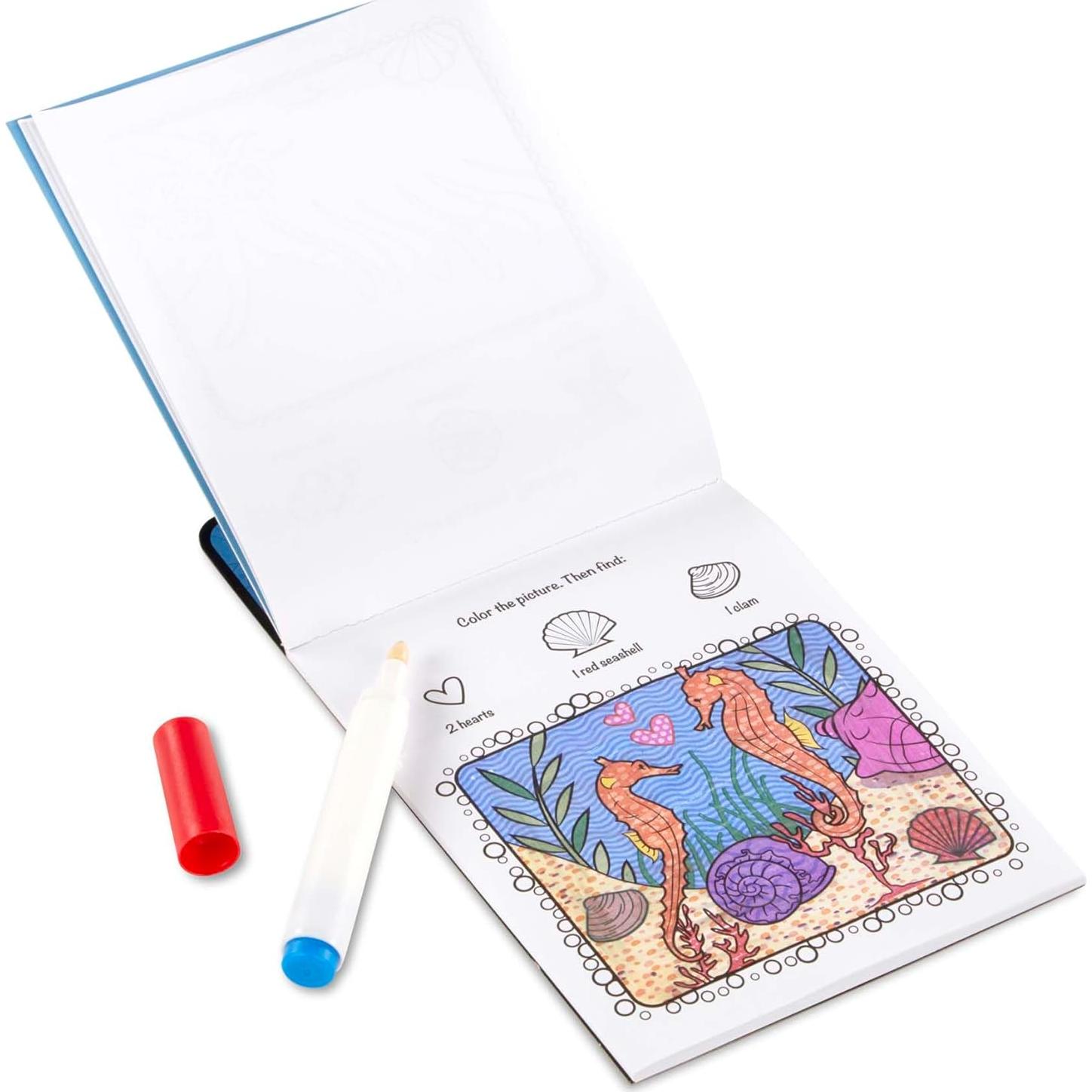 Libro de Actividades Melissa & Doug Vida Marina 24 Páginas