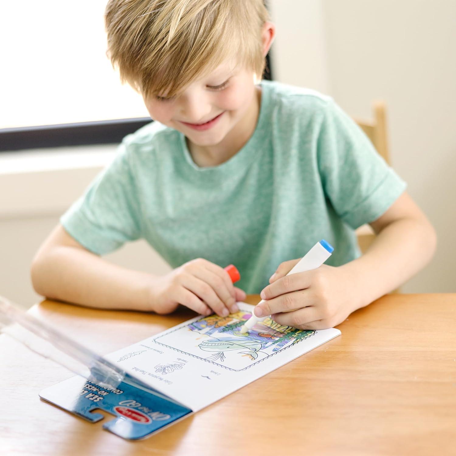 Libro de Actividades Melissa & Doug Vida Marina 24 Páginas