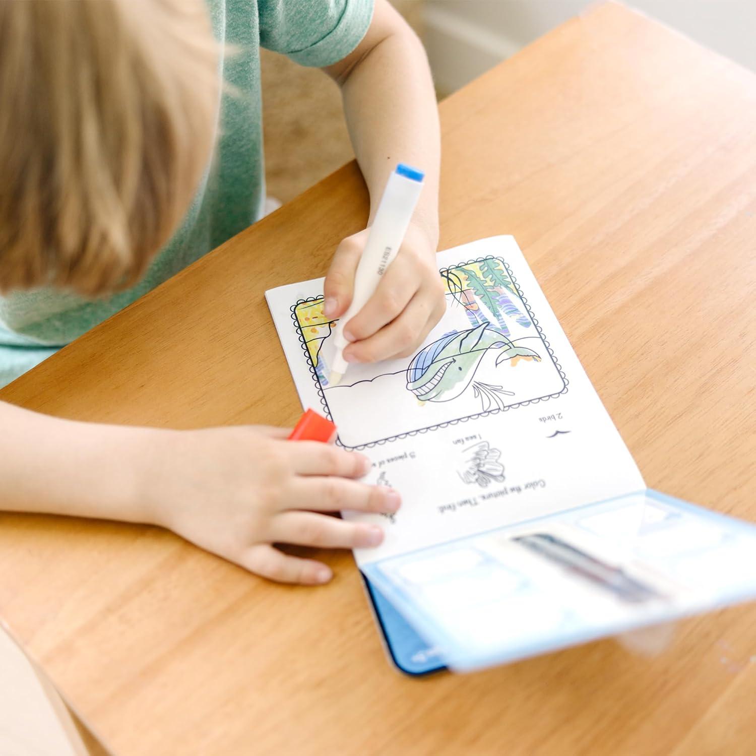 Libro de Actividades Melissa & Doug Vida Marina 24 Páginas