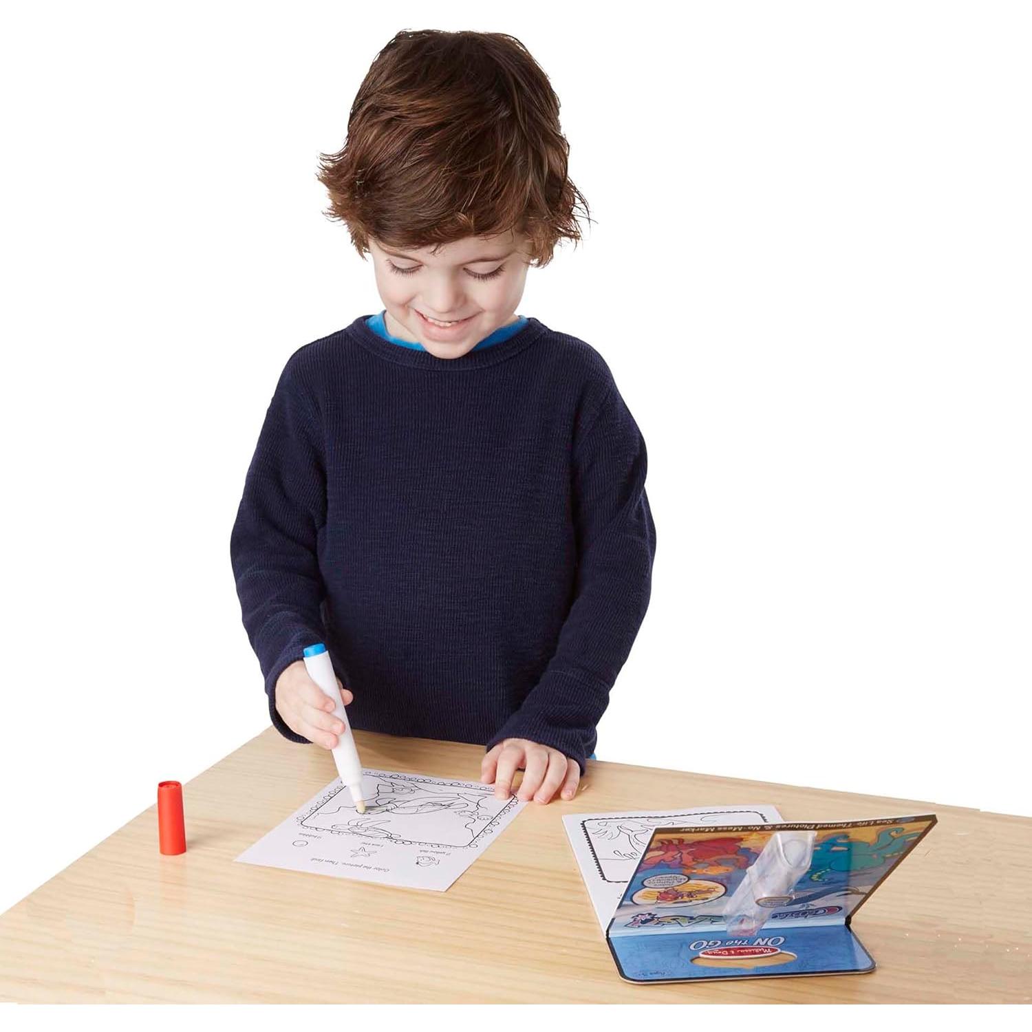 Libro de Actividades Melissa & Doug Vida Marina 24 Páginas