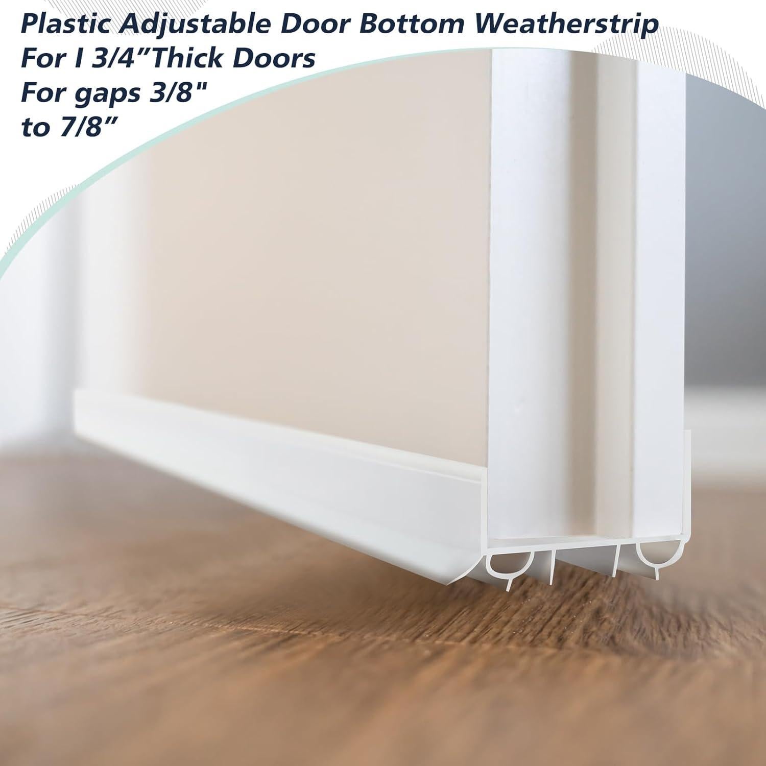 2 Barreras para Puerta Lineshading PVC 91.4 cm Aislamiento Aire