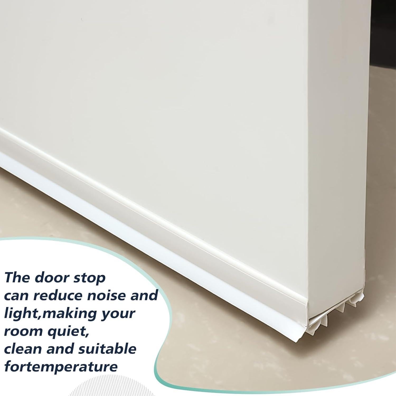 2 Barreras para Puerta Lineshading PVC 91.4 cm Aislamiento Aire