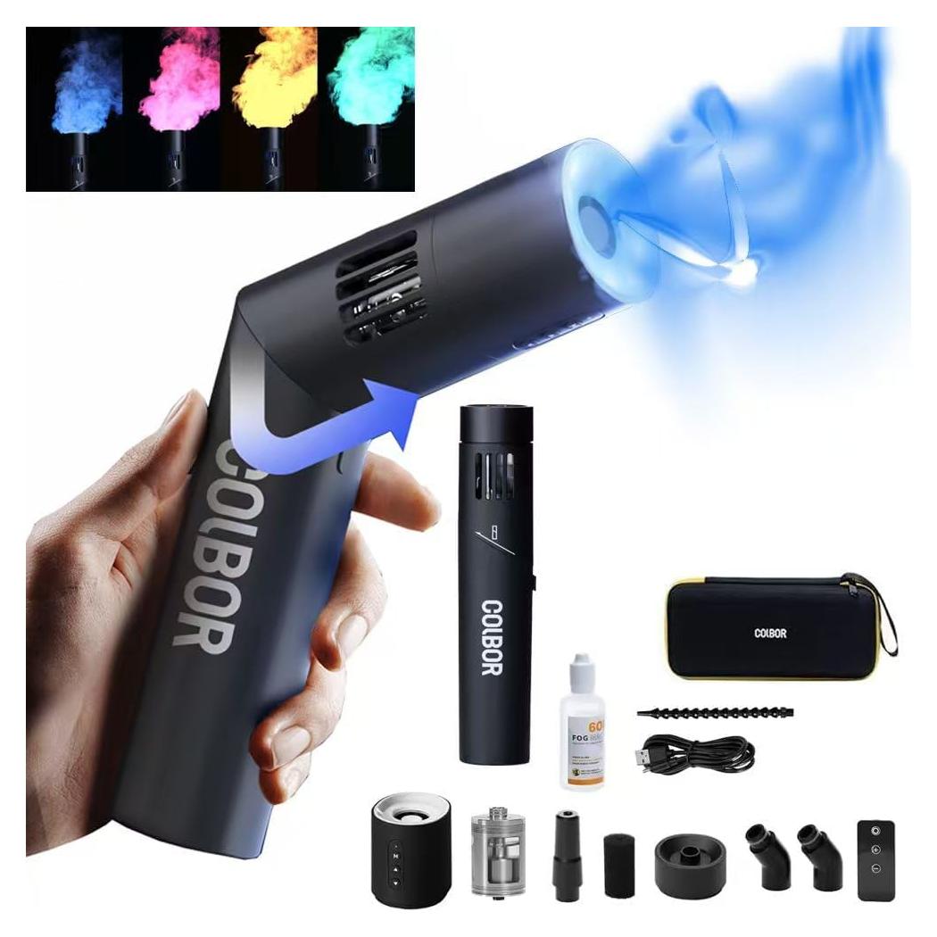 Máquina de Niebla Portátil COLBOR CF5 40W con Control Remoto