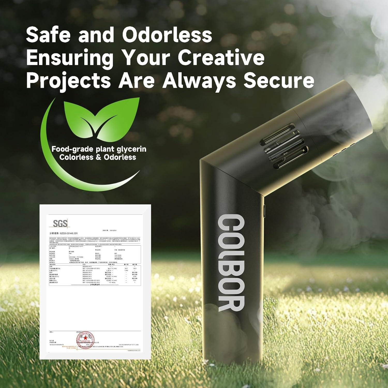 Máquina de Niebla Portátil COLBOR CF5 40W con Control Remoto