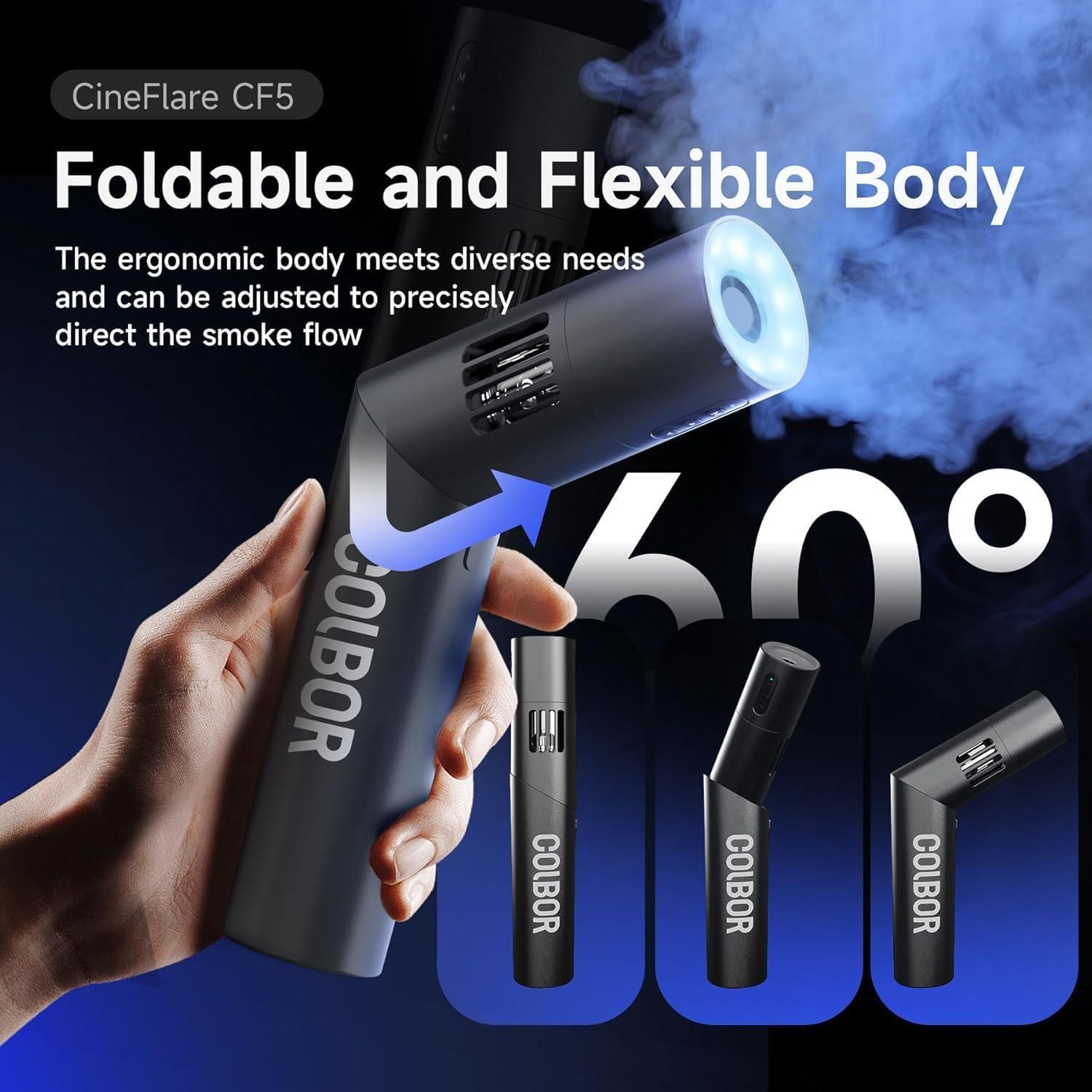 Máquina de Niebla Portátil COLBOR CF5 40W con Control Remoto