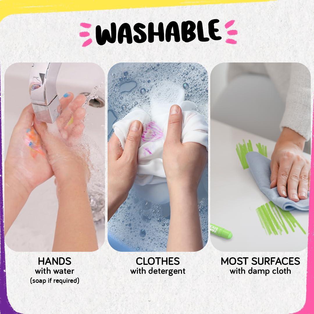 Set de 12 Palos de Pintura Tempera Funcils - No Tóxicos