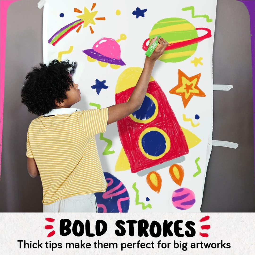 Set de 12 Palos de Pintura Tempera Funcils - No Tóxicos