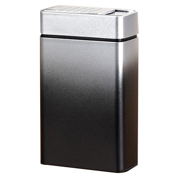 Estuche para Cigarrillos con Encendedor USB Recargable 20pcs