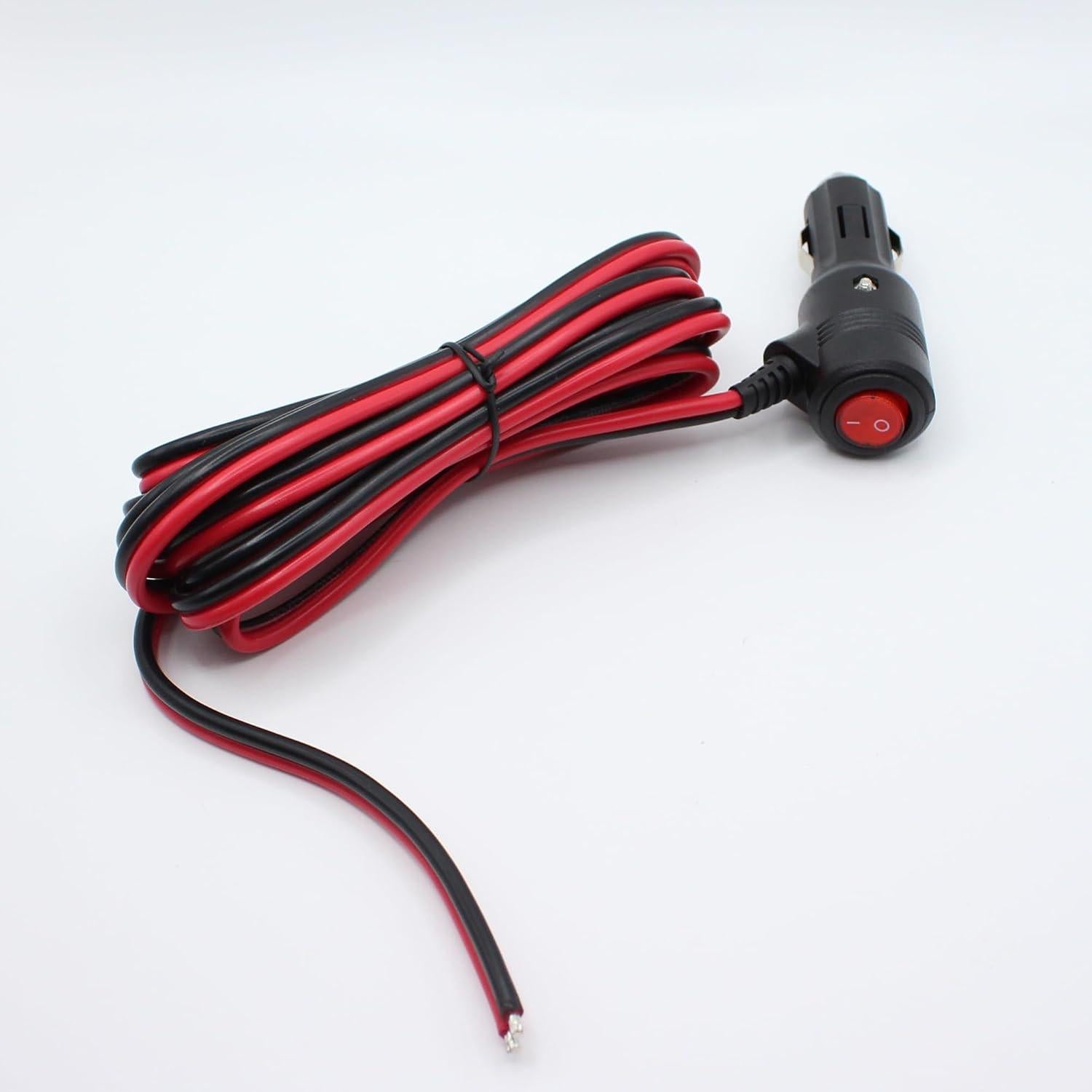 Enchufe de encendedor de cigarrillos 12V Xilaghy con interruptor y fusible